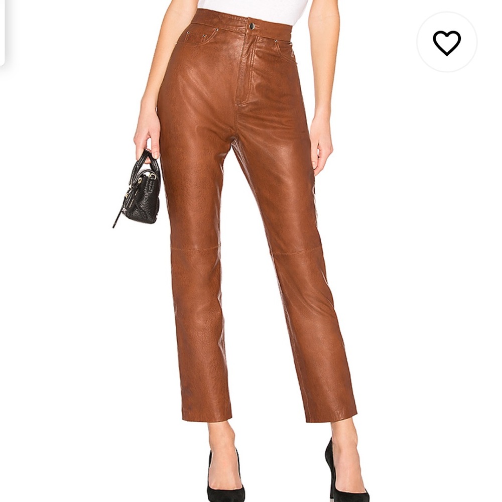 Lpa leather pants size small
